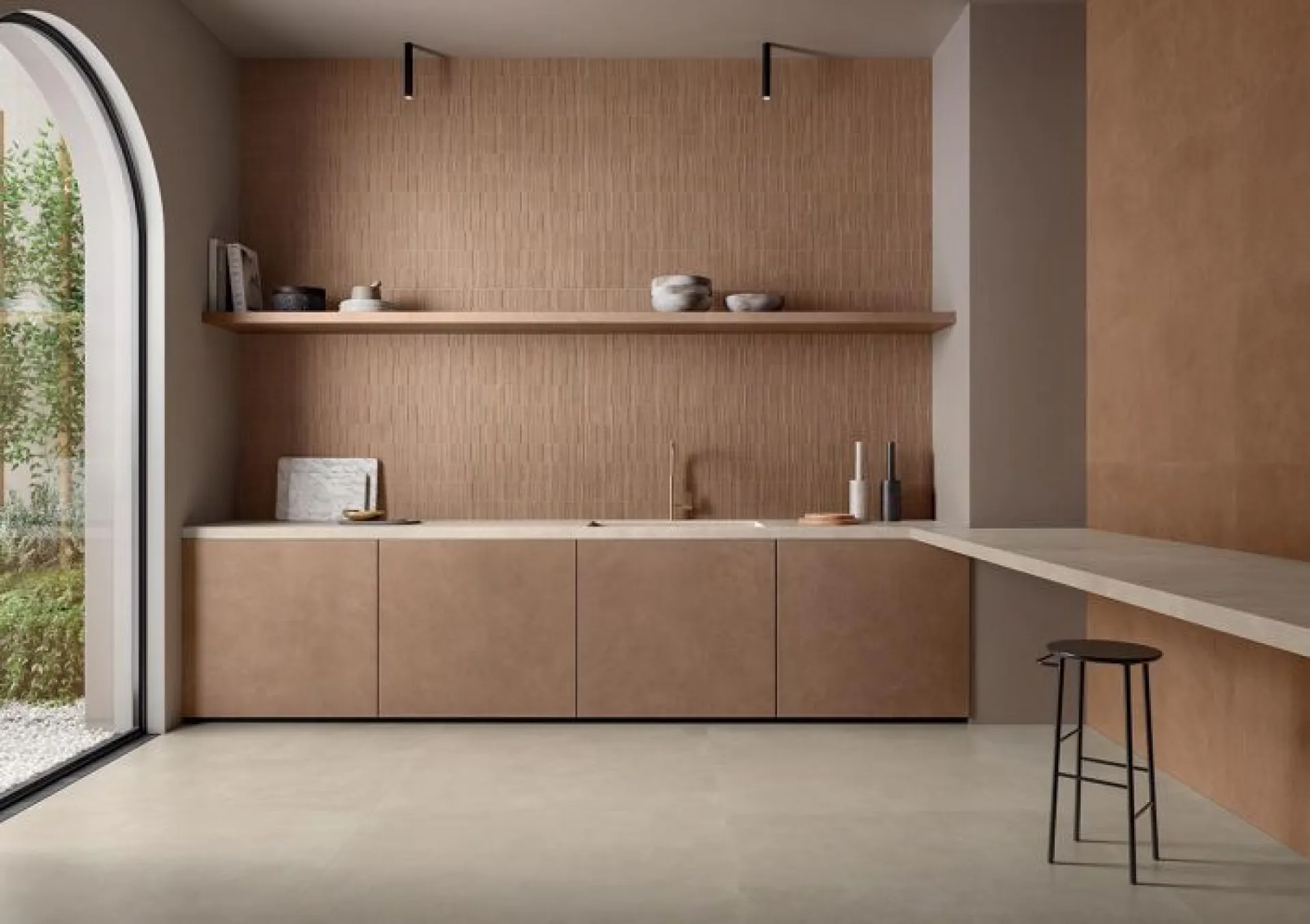 À Dieppe, notre showroom vous propose un large choix de carrelages intérieurs effet béton