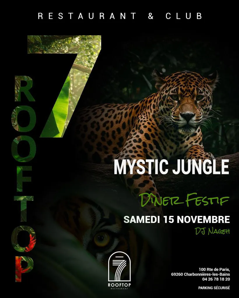 Soirée Mystic Jungle avec déco immersive et DJ Nageh