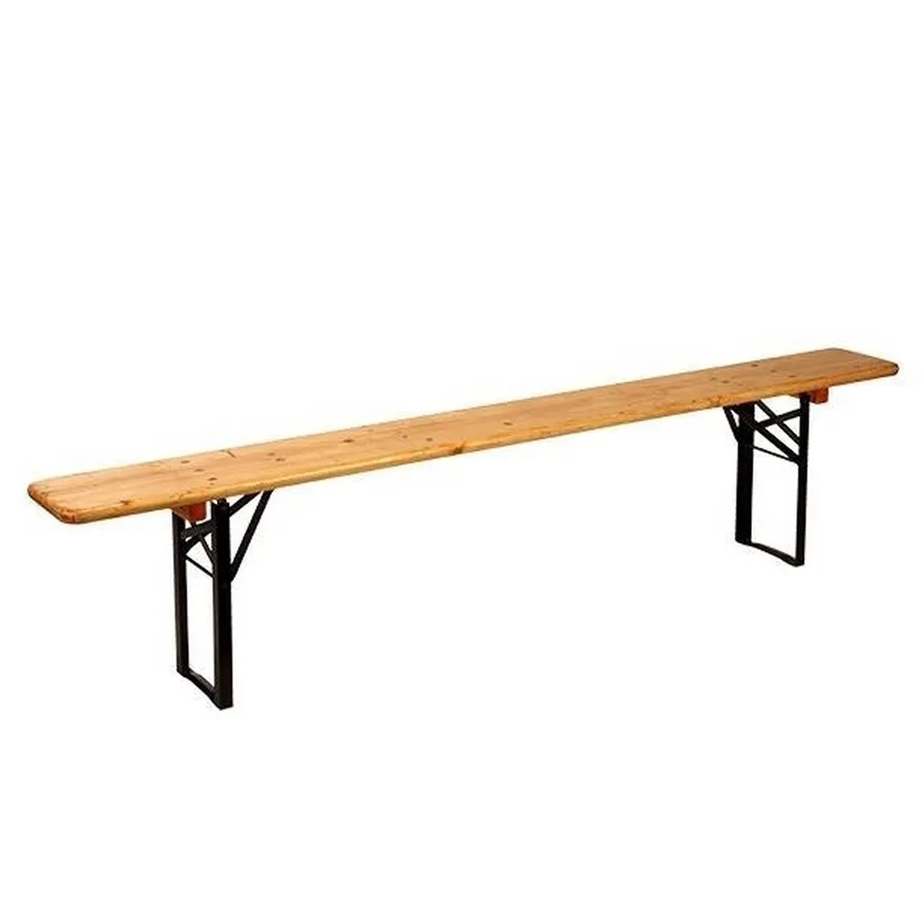 Location banc en bois pliant brunch Lyon