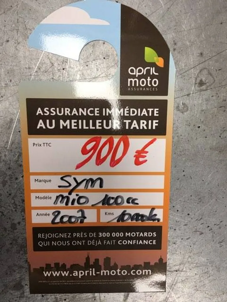 SCOOTER OCCASION SYM MIO 100 SIX FOURS LES PLAGES