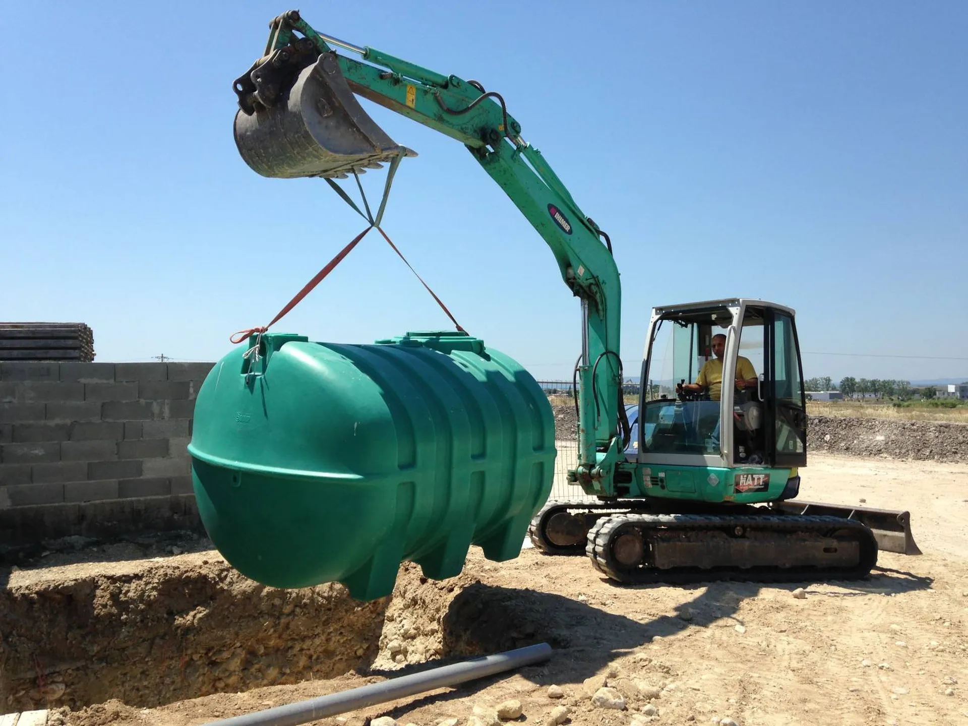 Installation de système d'assainissement non collectif et travaux de VRD dans les Bouches du Rhône