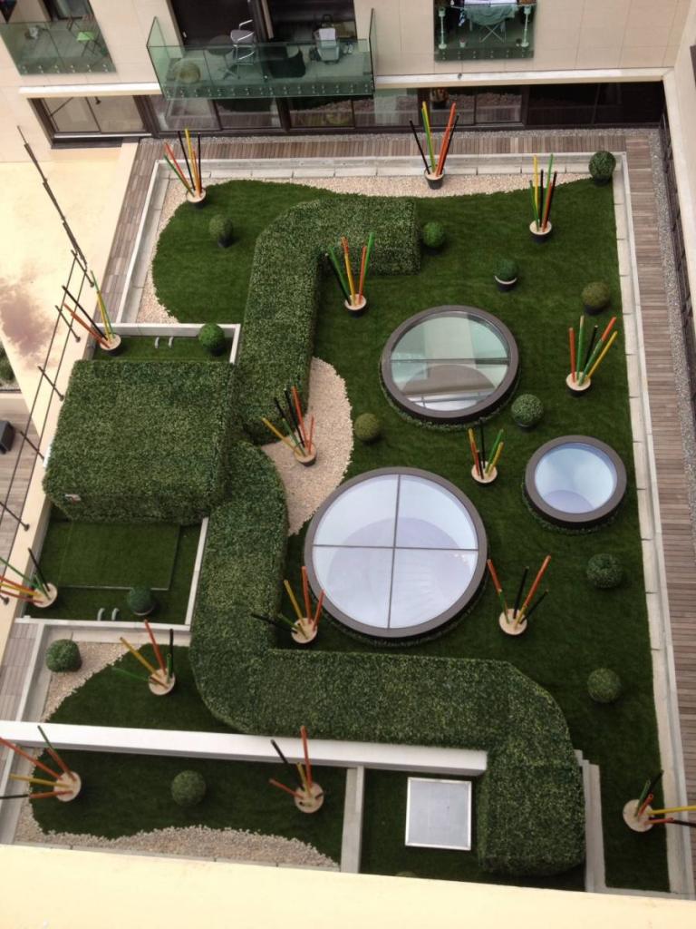 Hôtel Renaissance Aix-en-Provence - Terrasse technique