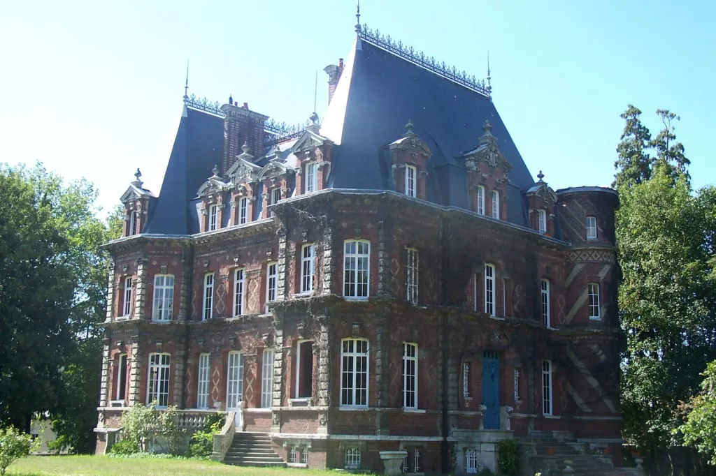 Couverture ardoise château de Lillebonne