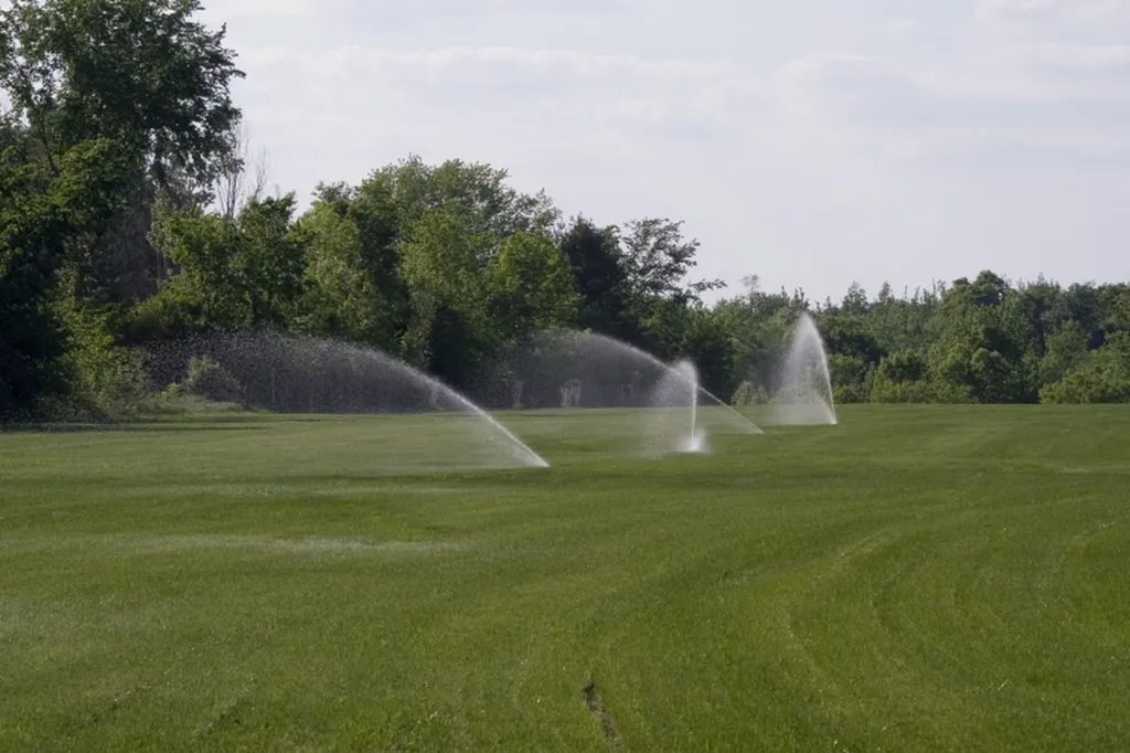 Création d'un système d'arrosage automatique par l'entreprise Les Jardins de Romain.
