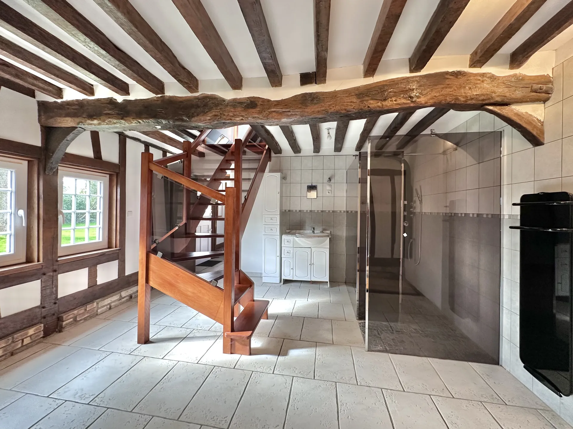 Authentique longère à colombages de 117m² 