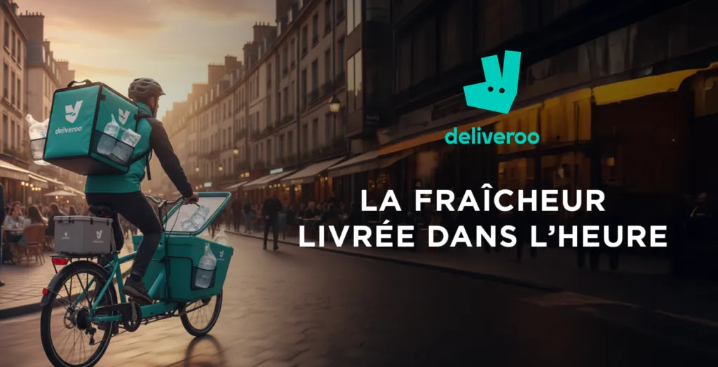 Livraison possible avec Delivroo
