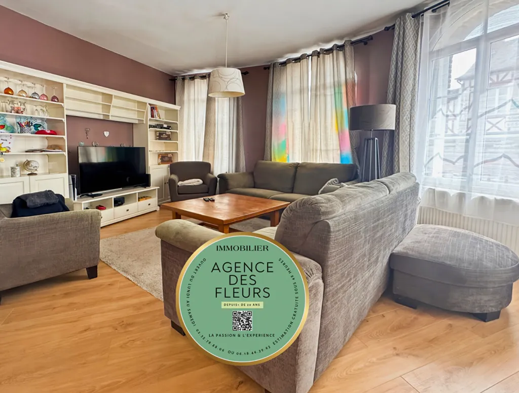 A vendre maison de 155 m² édifiée sur 438 m² de terrain sur la commune de SAINT OUEN DU TILLEUL 27670