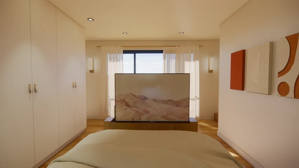 L'échoppe Bordelaise - espace chambre parentale