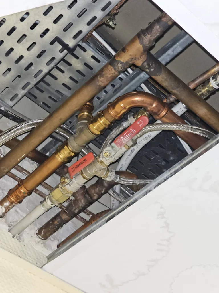 Relevés réseaux Plomberie Sanitaire du centre hospitalier Jean COULON à Gourdon