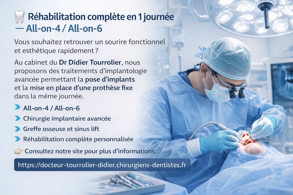 specialiste all on 4 et all on 6 dr Tourrolier didier