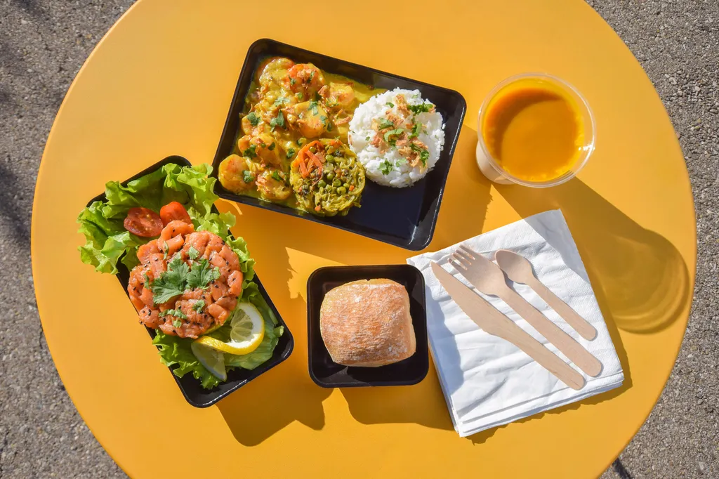 Plateau repas Poisson Gourmets Express : livraison déjeuner maison, à 21 € TTC autour d'Aix-en-Provence