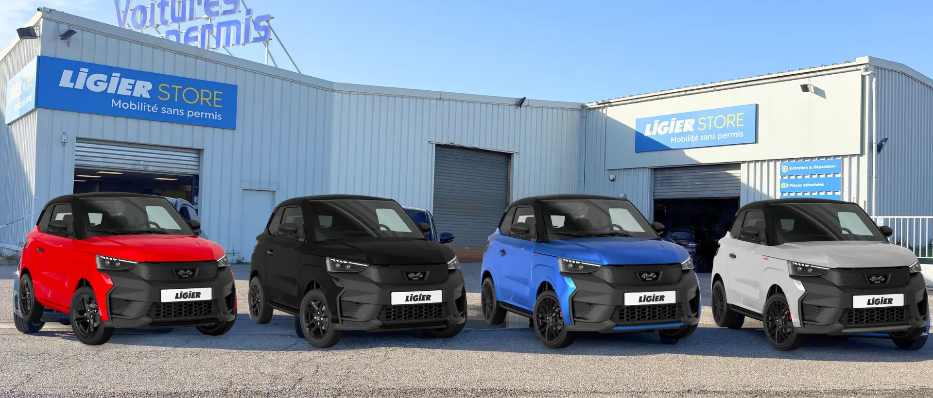 Notre concession LIGIER STORE à Plan de Campagne