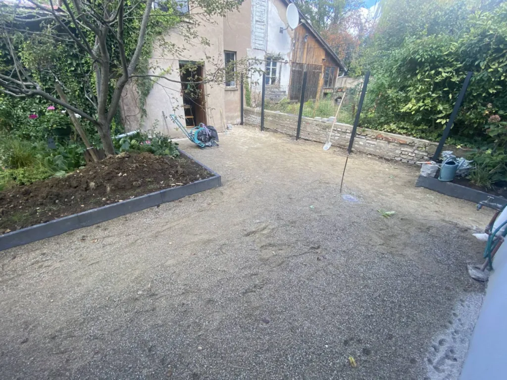 Terrasse d'une maison à Schiltigheim, près de Strasbourg CLK 