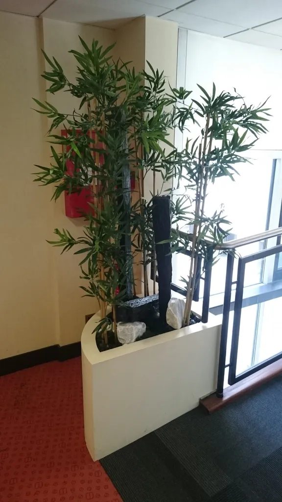 Décoration plantes artificielles dans bacs Rhône-Alpes