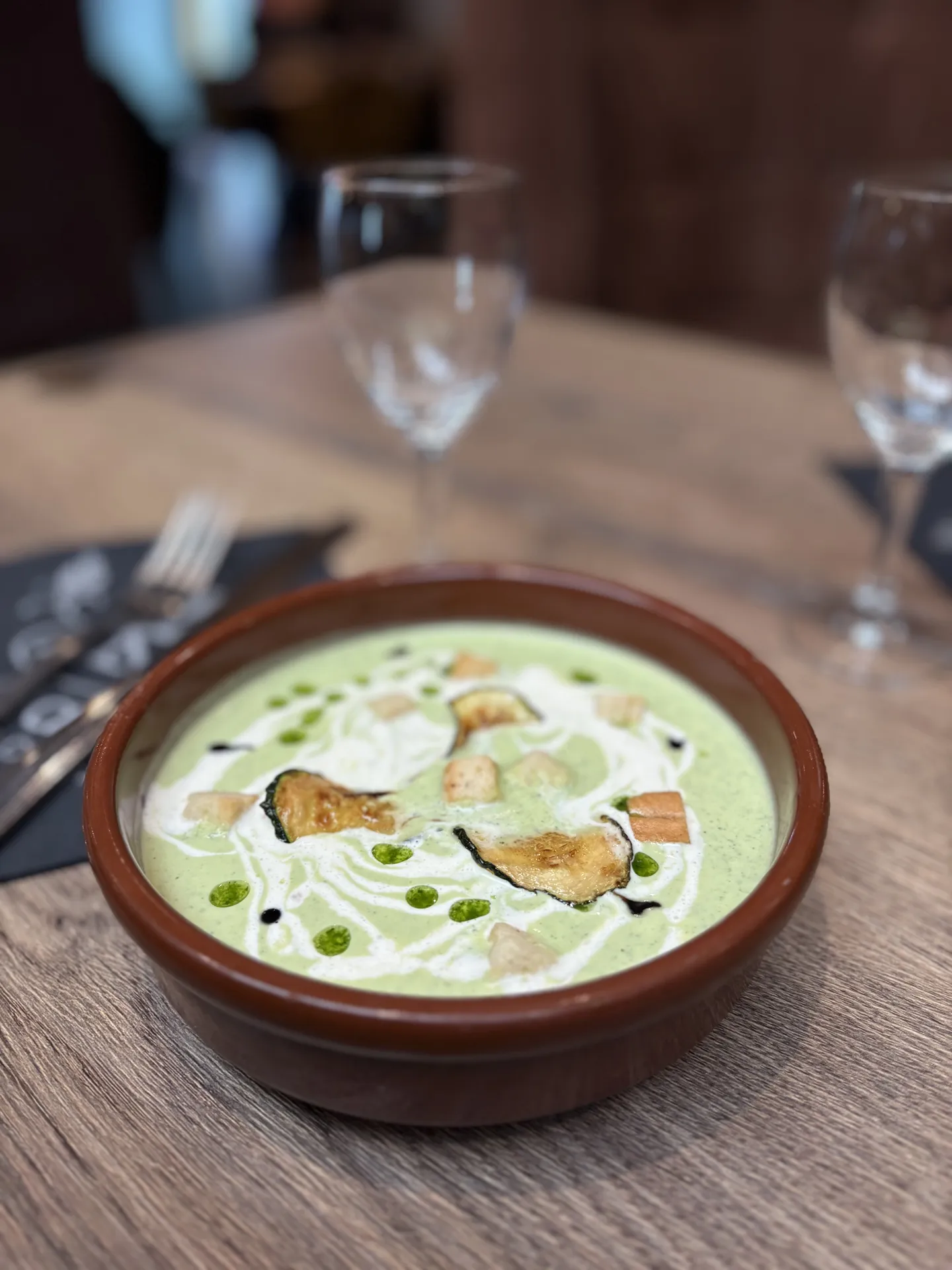 Créme de courgettes 
