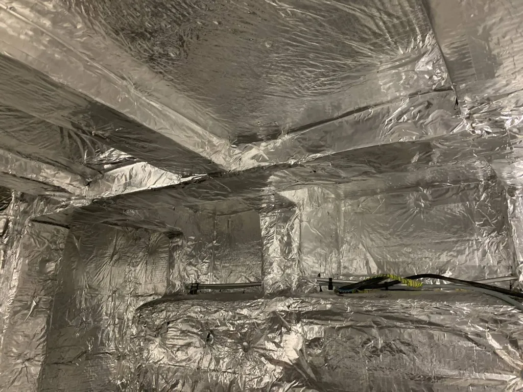 Pose d'une isolation incendie A60 sur Cannes