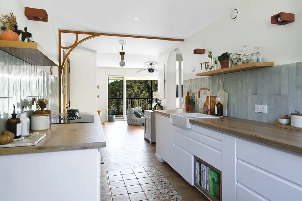 Architecte d’intérieur conception :  Appartement familial à Marseille 13009 sur Le Cabot (90 m²)