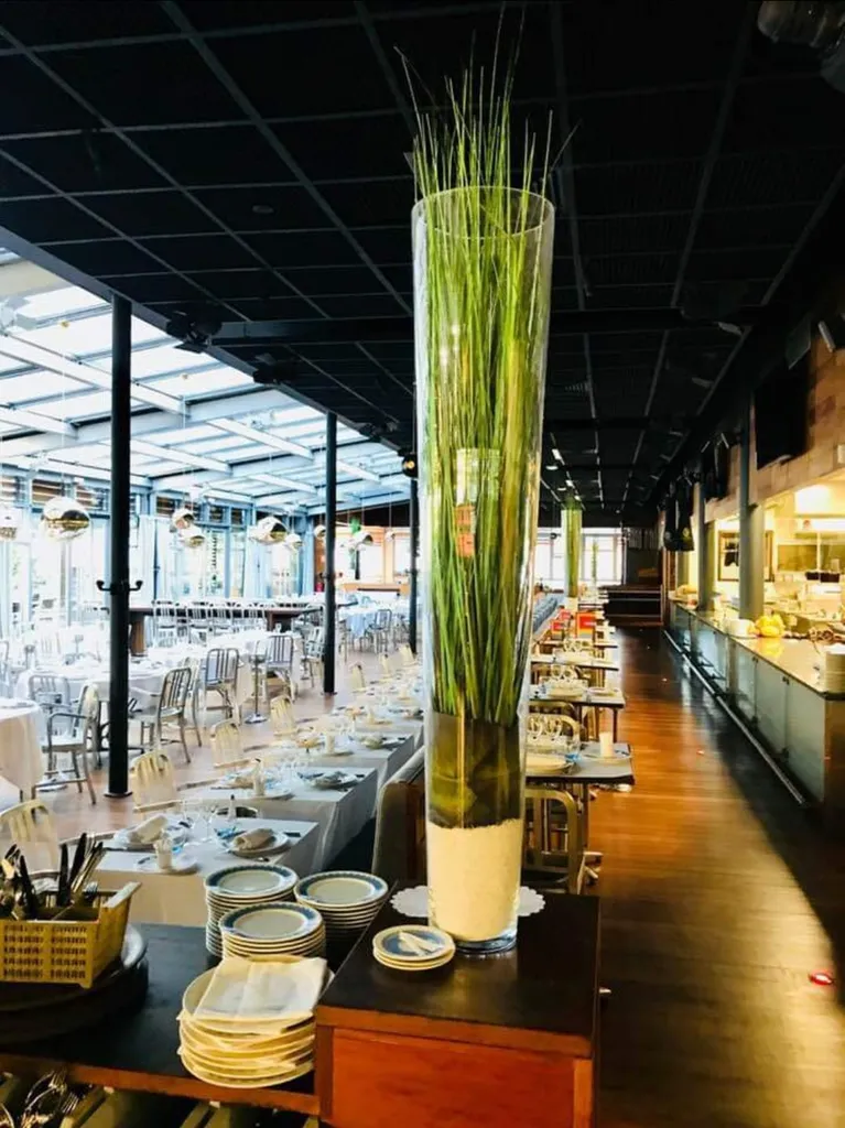 Décoration de plantes synthétique pour restaurant Bellecour