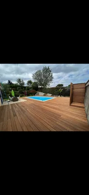 Réalisation d’une terrasse bois en Ipe sur la commune de GEMIL