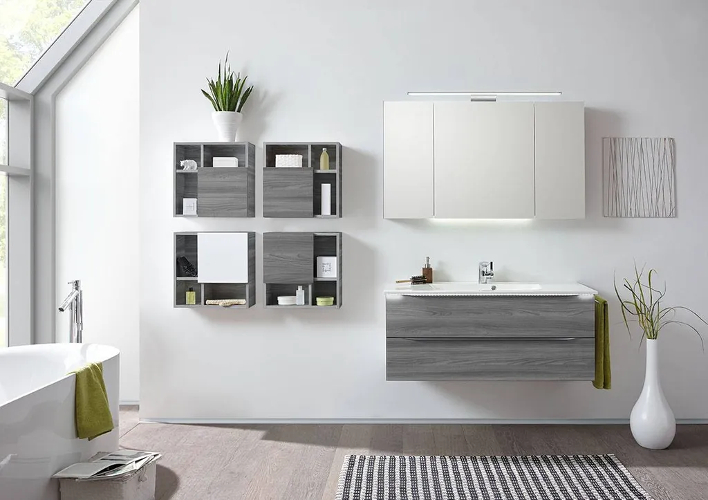 Salle de bains Le Havre avec meuble NIVO design moderne