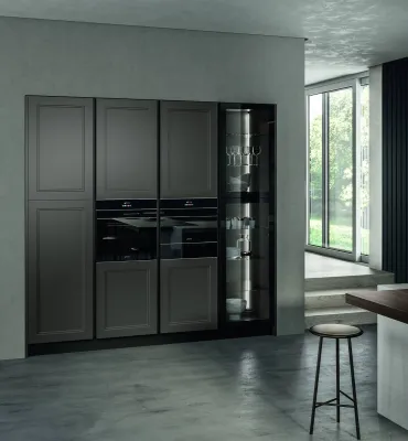 Exemple de modèle de cuisine contemporaine sur mesure avec pose à St Cyr sur Mer dans le 83