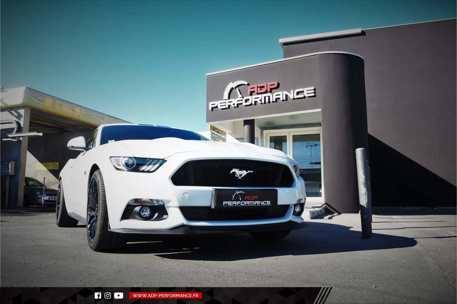 Ligne d'échappement Flowmaster Salon de Provence - Ford Mustang 5.0 V8 - ADP Performance