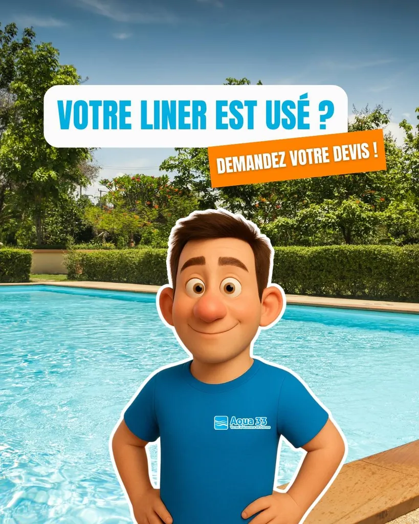 Où changer le liner de sa piscine à Ambarès et Lagrave près de Bordeaux ?