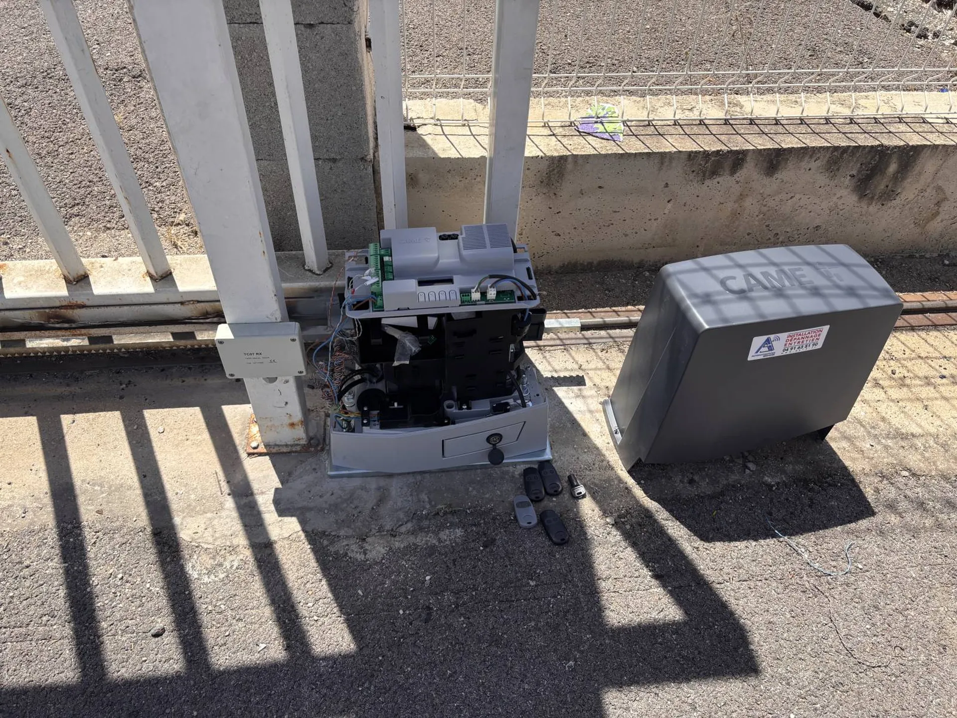 Maintenance et dépannage de portail coulissant CAME à Marignane