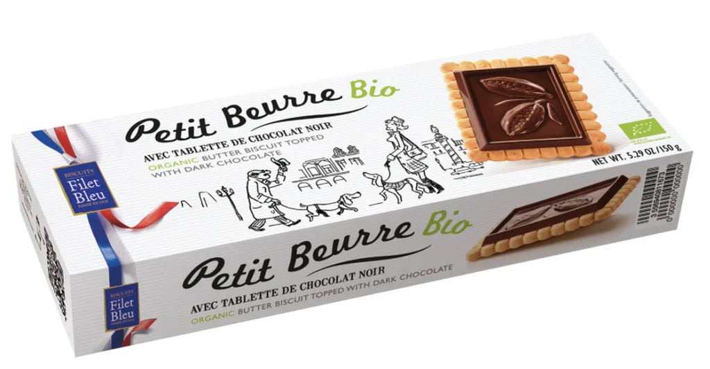 Petit beurre au chocolat noir, 150g-C204