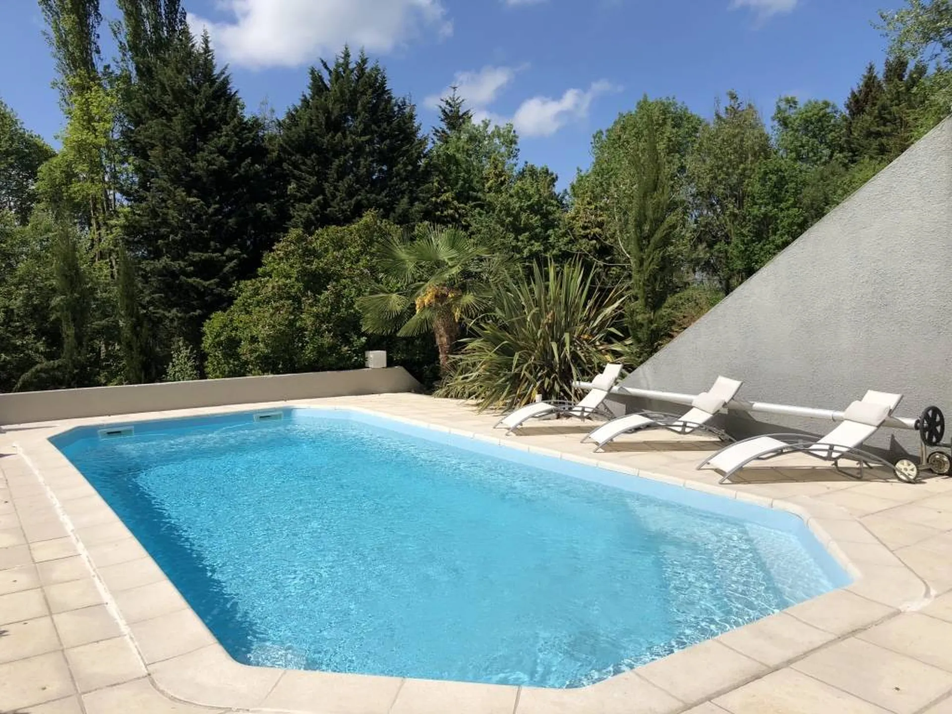a acheter maison avec piscine à 20 minutes des plages normandes calvados