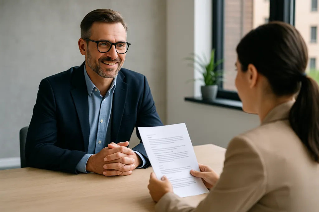 Manager en entretien à Strasbourg pour recrutement stratégique