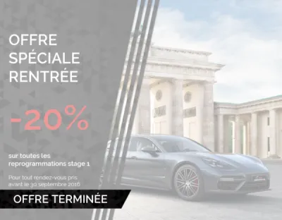 [Terminée] ** Offre spéciale rentrée / -20% sur toutes les reprogrammations stage 1