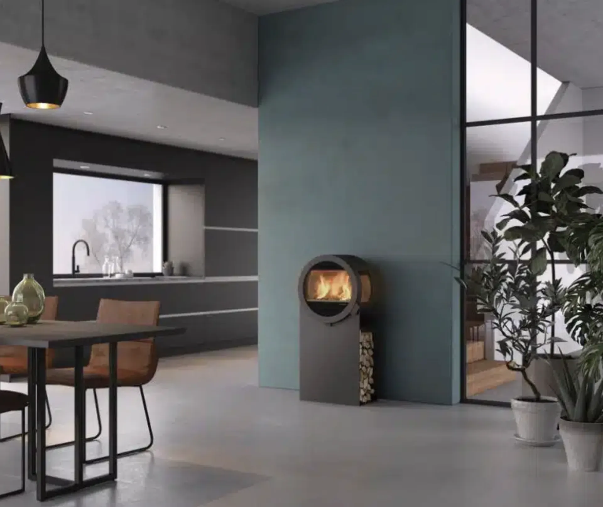 Tout savoir sur le poêle à bois au design moderne