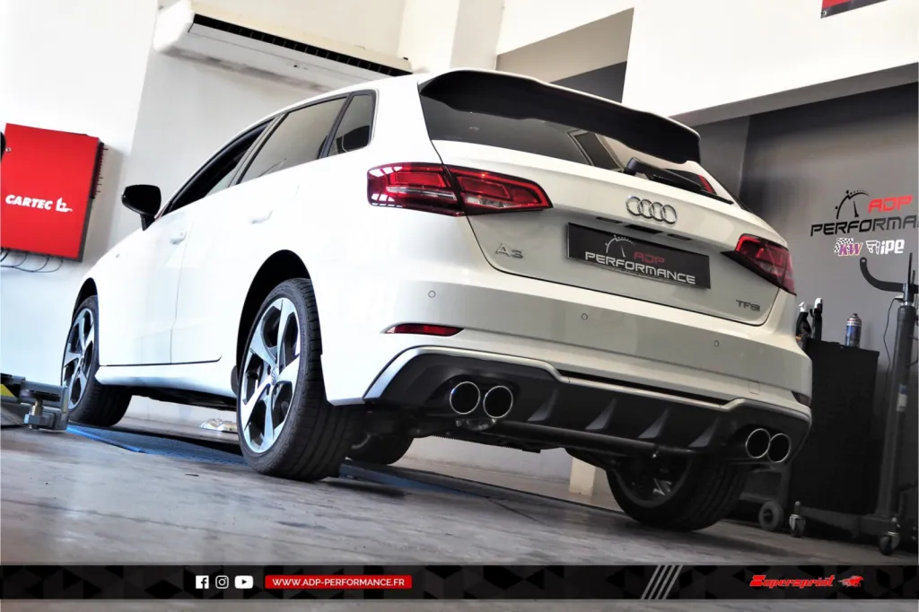 Silencieux Supersprint Nimes - Audi A3 8V (Mk2) 2.0 TFSI 190 PS - ADP Performance