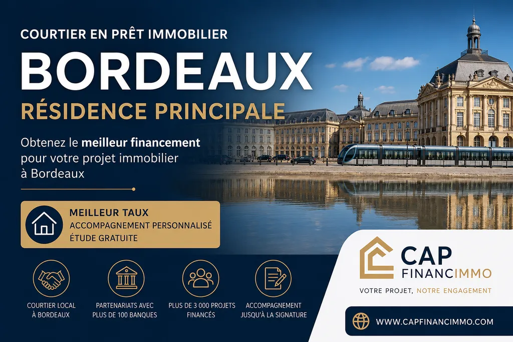 courtier en prêt immobilier à bordeaux pour résidence principale avec taux bas