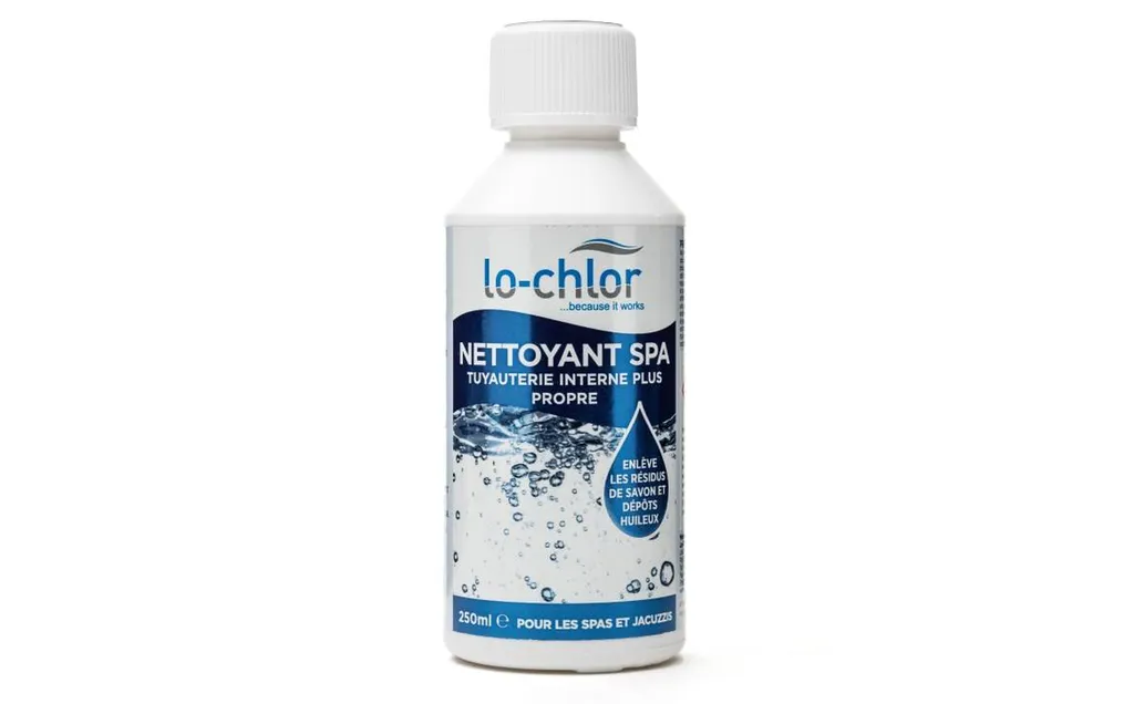 Lochlor Nettoyant Tuyauterie Spa 250ml, élimine les impuretés et les dépôts dans les canalisations de votre spa. - MCR Piscines et Spas - Nîmes