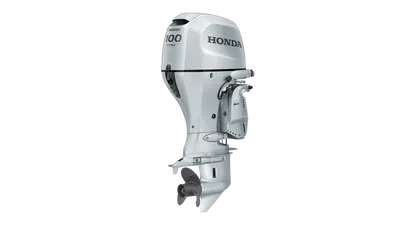 Moteur hors-bord Honda BF100 AK1 LRTU LONG neuf 100cv avec démarrage électrique, Trim & Tilt, commande à distance près de Bandol