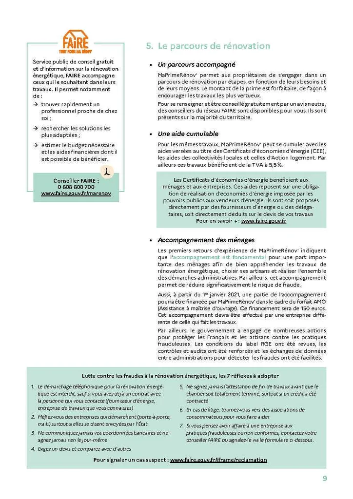 Ma Prime Renov, les nouveautés 2022 pour les particuliers