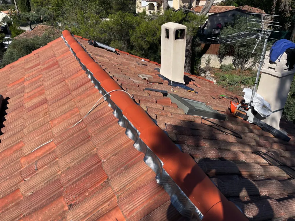 Réparation d’une toiture de Maison sur Martigues 13500