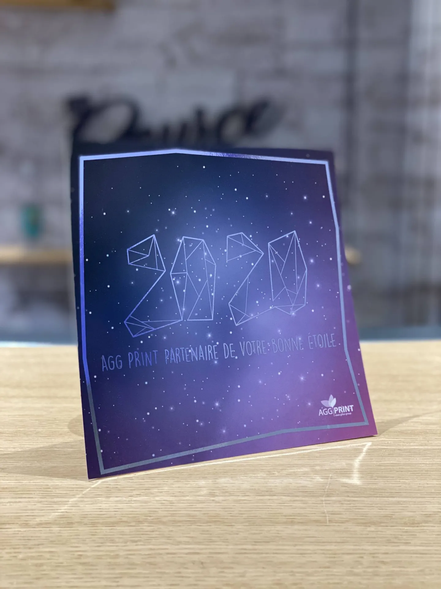 VOS CALENDRIERS & CARTES DE VOEUX AVEC AGG PRINT