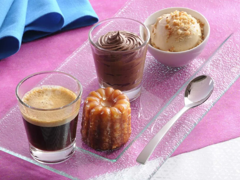 Photographe pour restaurant Café gourmand