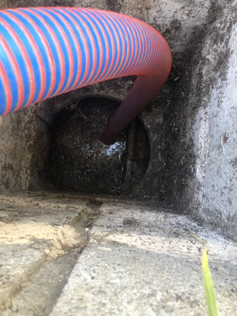 Vidange et nettoyage d'une fosse septique individuelle avec curage des canalisations et drains à Vienne en Isère