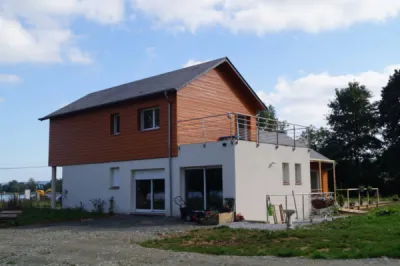 Maison mixte moderne et contemporaine, proche de Fécamp en Seine Maritime 76