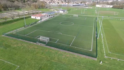 Création d'un terrain de football en gazon synthétique Vendée Charente Maritime