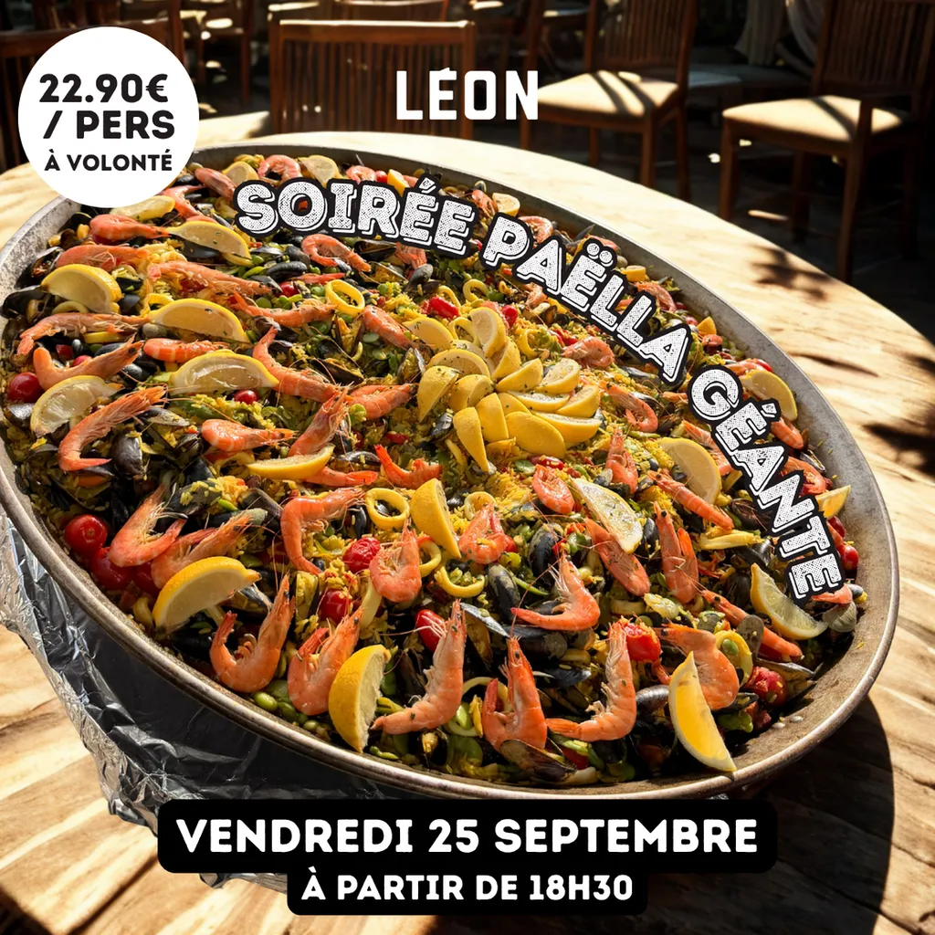PAELLA GEANTE A VOLONTE