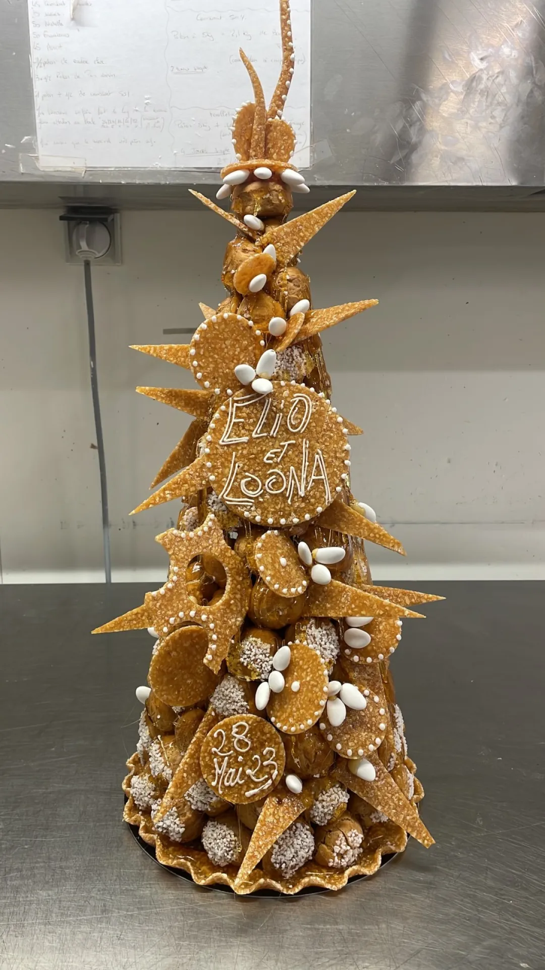 Nos pièces montées à base de choux pour mariage à villefranche sur saône