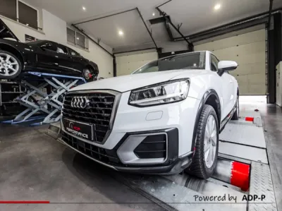 Reprogrammation moteur Conversion bio éthanol E85 Audi Q2 1.0 TFSI 116 PS | ADP Performance Aix en Provence