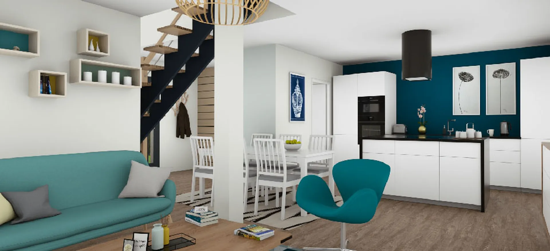 Maisons à étage qui combinent design moderne, efficacité énergétique et matériaux de qualité pour des investisseurs avisés