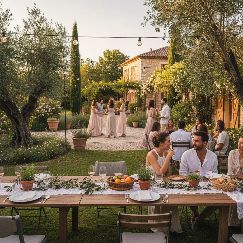 domaine mariage piscine Cadenet Provence