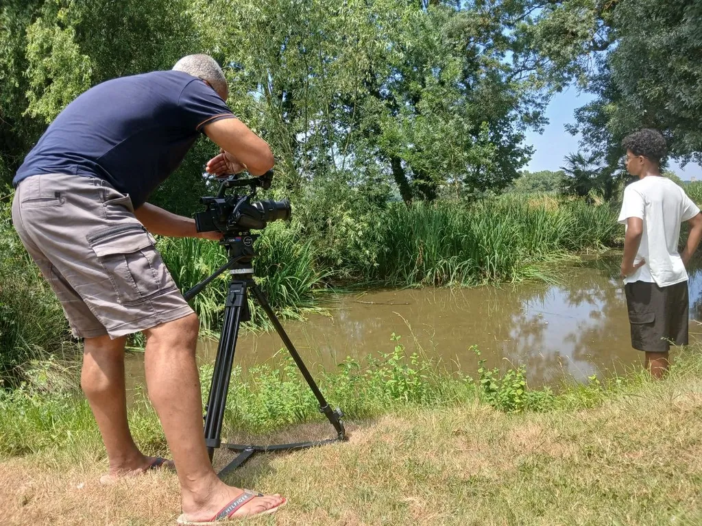 Tournage en cours 